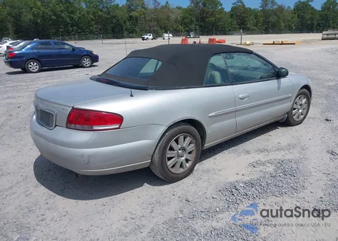 2004 Chrysler Sebring Limited из США, поврежденный, VIN 1C3EL65R44N274290
